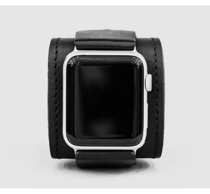 Шкіряний ремінець для Apple Watch серії 3 4 5 6 7 8 9 SE Ultra Ultra 2 та корпусу 38 40 41 42 44 45 49 мм, 1540ст