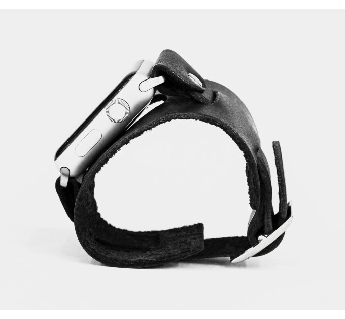 Шкіряний ремінець для Apple Watch серії 3 4 5 6 7 8 9 SE Ultra Ultra 2 та корпусу 38 40 41 42 44 45 49 мм, 1550