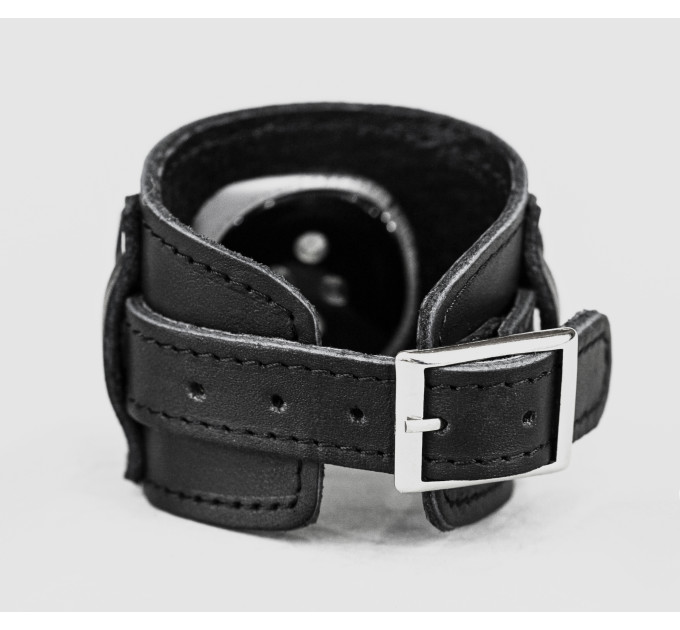 Шкіряний ремінець для Apple Watch серії 3 4 5 6 7 8 9 SE Ultra Ultra 2 та корпусу 38 40 41 42 44 45 49 мм, 1552ст