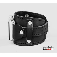 Шкіряний ремінець для Apple Watch серії 3 4 5 6 7 8 9 SE Ultra Ultra 2 та корпусу 38 40 41 42 44 45 49 мм, 1552ст