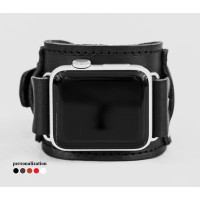 Шкіряний ремінець для Apple Watch серії 3 4 5 6 7 8 9 SE Ultra Ultra 2 та корпусу 38 40 41 42 44 45 49 мм, 1552ст