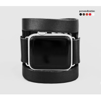 Шкіряний ремінець для Apple Watch серії 3 4 5 6 7 8 9 SE Ultra Ultra 2 та корпусу 38 40 41 42 44 45 49 мм, 1620