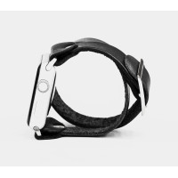 Шкіряний ремінець для Apple Watch серії 3 4 5 6 7 8 9 SE Ultra Ultra 2 38 40 41 42 44 45 49 мм, 1810