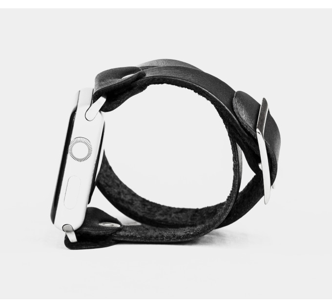 Шкіряний ремінець для Apple Watch серії 3 4 5 6 7 8 9 SE Ultra Ultra 2 38 40 41 42 44 45 49 мм, 1810