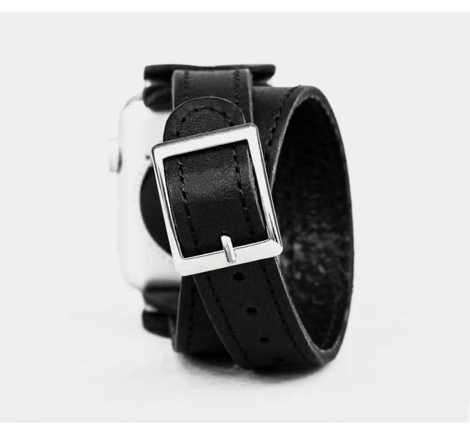 Шкіряний ремінець для Apple Watch серії 3 4 5 6 7 8 9 SE Ultra Ultra 2 38 40 41 42 44 45 49 мм, 1810ст