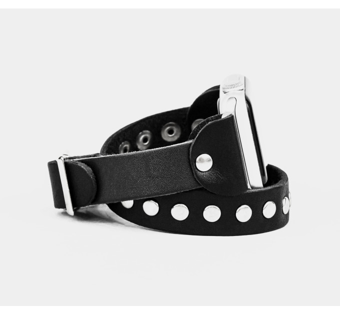 Шкіряний ремінець для Apple Watch серії 3 4 5 6 7 8 9 SE Ultra Ultra 2 38 40 41 42 44 45 49 мм, 1820