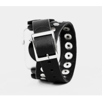 Шкіряний ремінець для Apple Watch серії 3 4 5 6 7 8 9 SE Ultra Ultra 2 38 40 41 42 44 45 49 мм, 1820