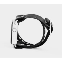 Шкіряний ремінець для Apple Watch серії 3 4 5 6 7 8 9 SE Ultra Ultra 2 38 40 41 42 44 45 49 мм, 1820