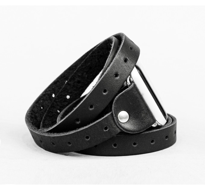 Шкіряний ремінець для Apple Watch серії 3 4 5 6 7 8 9 SE Ultra Ultra 2 38 40 41 42 44 45 49 мм, 1864