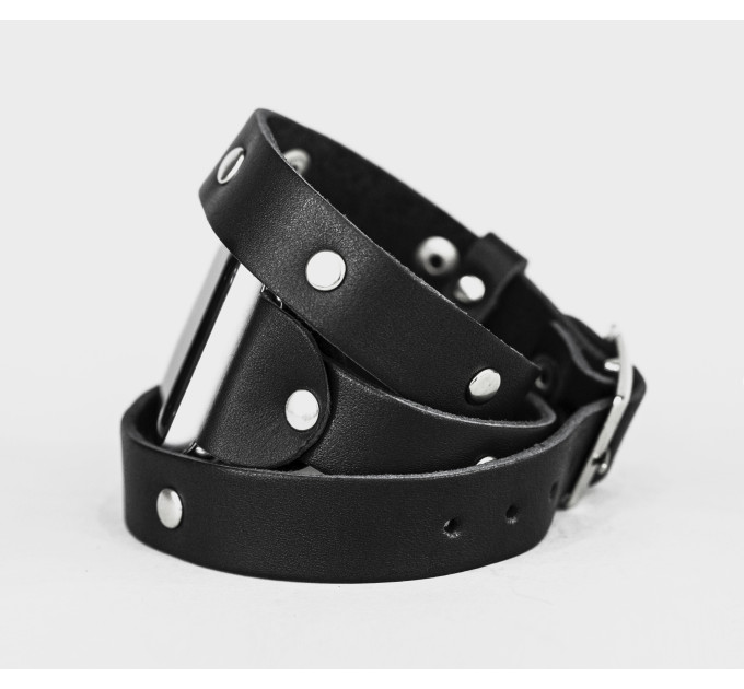 Шкіряний ремінець для Apple Watch серії 3 4 5 6 7 8 9 SE Ultra Ultra 2 38 40 41 42 44 45 49 мм, 1870