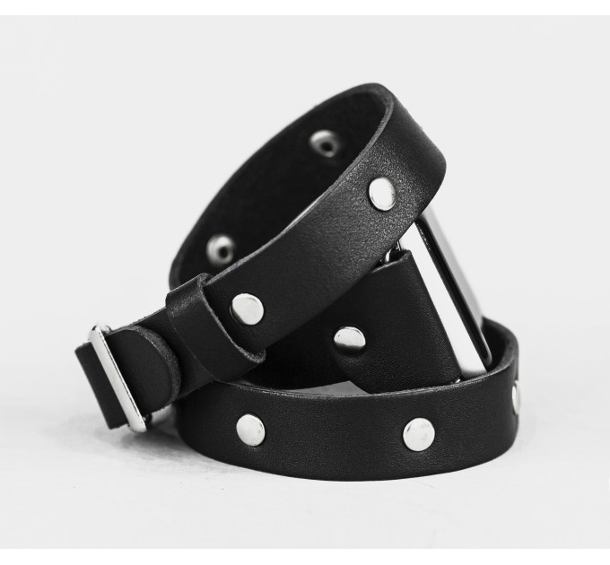 Шкіряний ремінець для Apple Watch серії 3 4 5 6 7 8 9 SE Ultra Ultra 2 38 40 41 42 44 45 49 мм, 1870