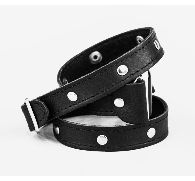 Шкіряний ремінець для Apple Watch серії 3 4 5 6 7 8 9 SE Ultra Ultra 2 38 40 41 42 44 45 49 мм, 1870ст