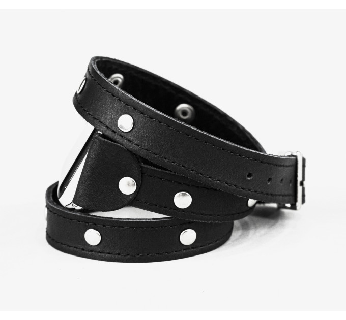 Шкіряний ремінець для Apple Watch серії 3 4 5 6 7 8 9 SE Ultra Ultra 2 38 40 41 42 44 45 49 мм, 1870ст