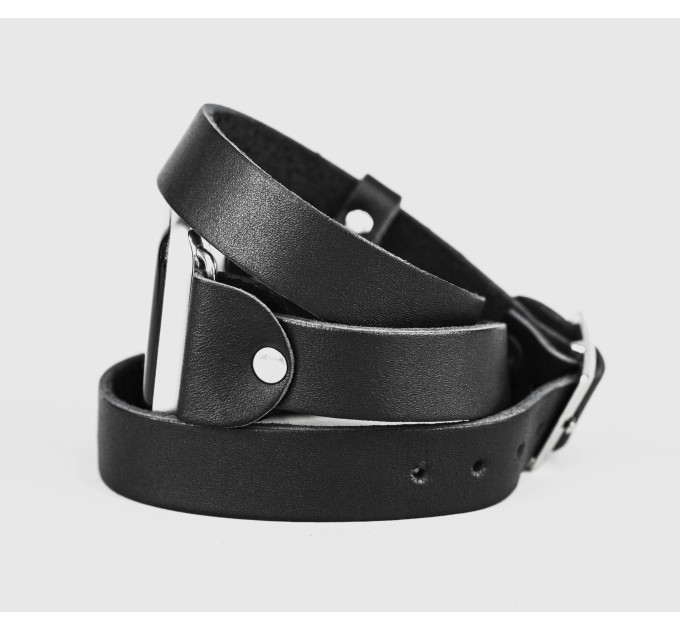 Шкіряний ремінець для Apple Watch серії 3 4 5 6 7 8 9 SE Ultra Ultra 2 38 40 41 42 44 45 49 мм, 1875