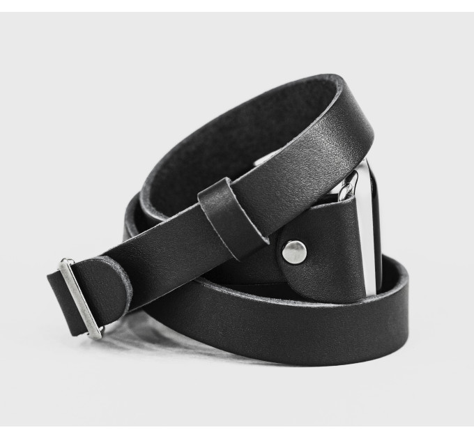 Шкіряний ремінець для Apple Watch серії 3 4 5 6 7 8 9 SE Ultra Ultra 2 38 40 41 42 44 45 49 мм, 1875