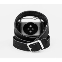 Шкіряний ремінець для Apple Watch серії 3 4 5 6 7 8 9 SE Ultra Ultra 2 38 40 41 42 44 45 49 мм, 1875ст