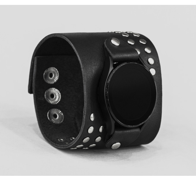 Шкіряний ремінець для Samsung та інших Смарт годинників, 2070