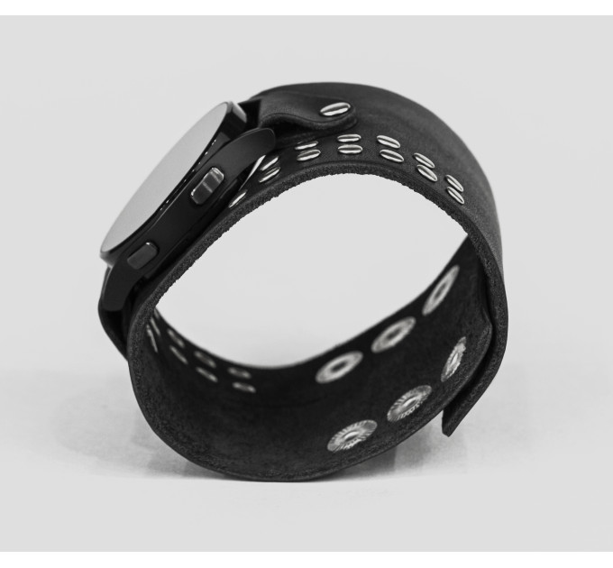 Шкіряний ремінець для Samsung та інших Смарт годинників, 2070