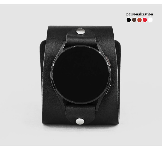 Шкіряний ремінець для Samsung та інших Смарт годинників, 2105