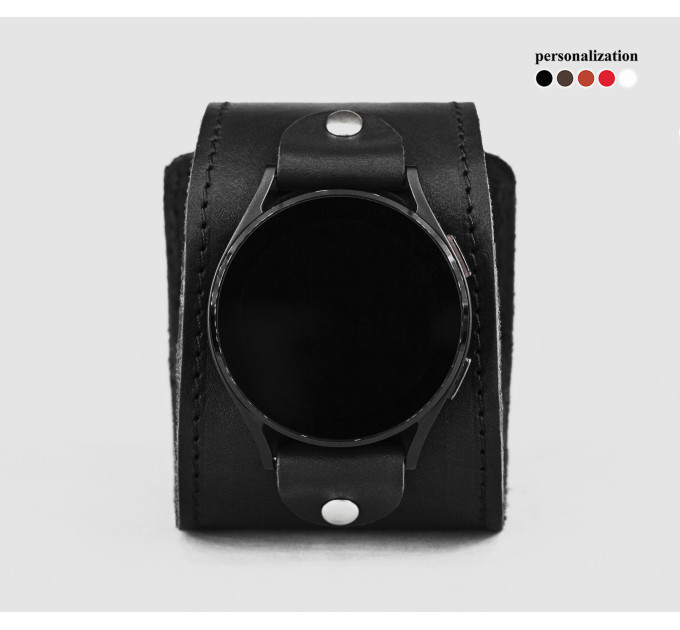 Шкіряний ремінець для Samsung та інших Смарт годинників, 2105ст