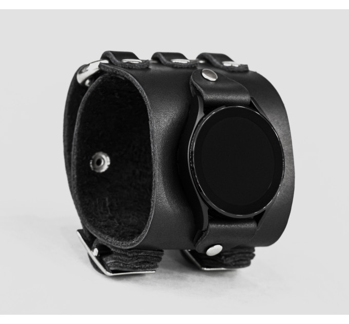 Шкіряний ремінець для Samsung та інших Смарт годинників, 2107