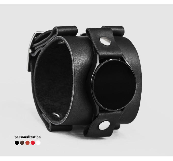 Шкіряний ремінець для Samsung та інших Смарт годинників, 2160