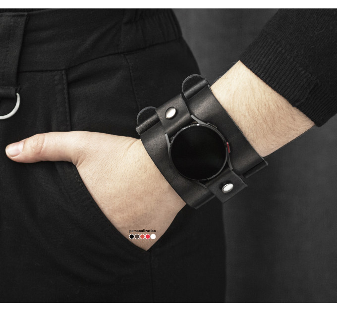 Шкіряний ремінець для Samsung та інших Смарт годинників, 2160