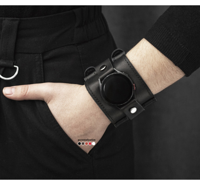 Шкіряний ремінець для Samsung та інших Смарт годинників, 2160ст