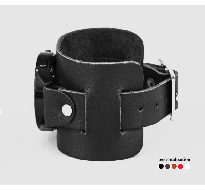 Шкіряний ремінець для Samsung та інших Смарт годинників, 2230