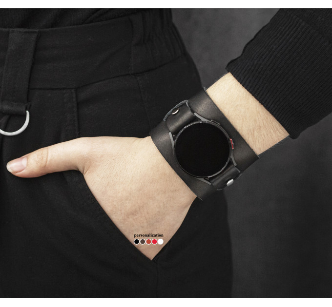 Шкіряний ремінець для Samsung та інших Смарт годинників, 2230