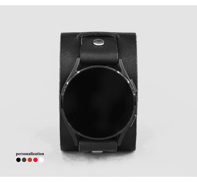 Шкіряний ремінець для Samsung та інших Смарт годинників, 2240