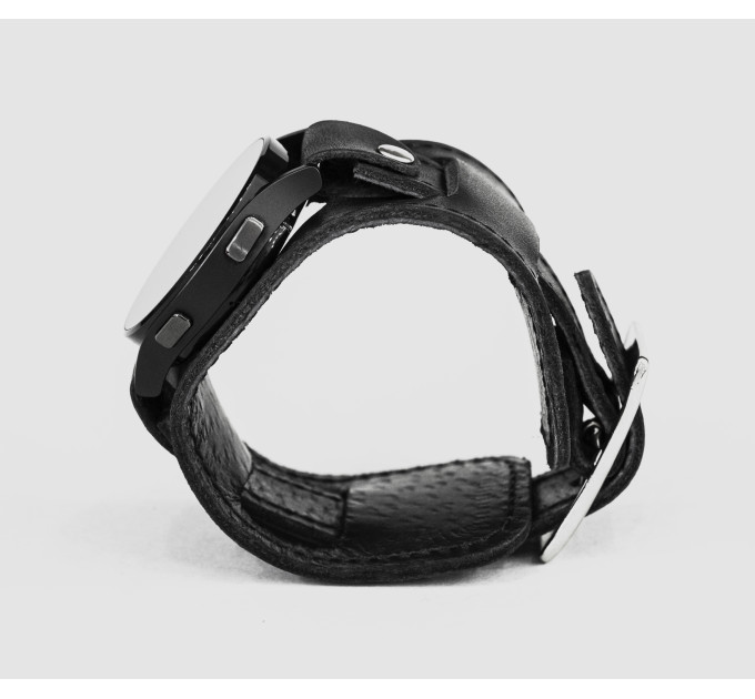 Шкіряний ремінець для Samsung та інших Смарт годинників, 2240ст