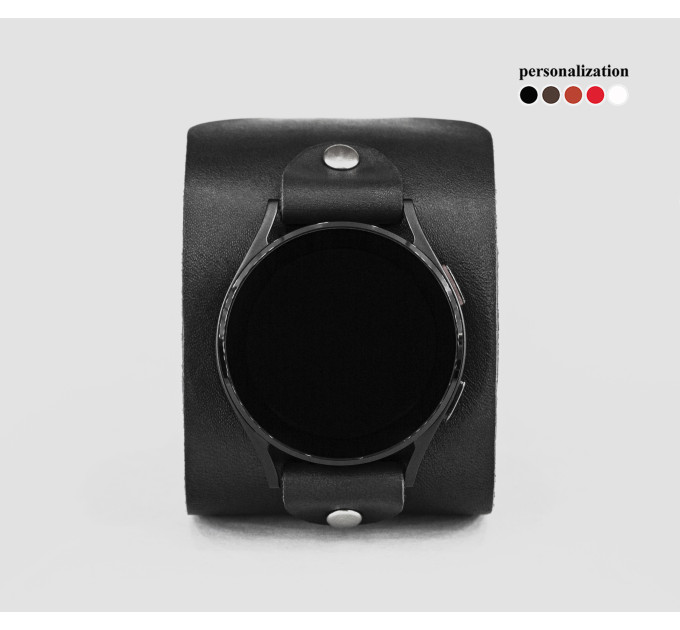 Шкіряний ремінець для Samsung та інших Смарт годинників, 2310