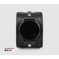 Шкіряний ремінець для Samsung та інших Смарт годинників, 2310ст