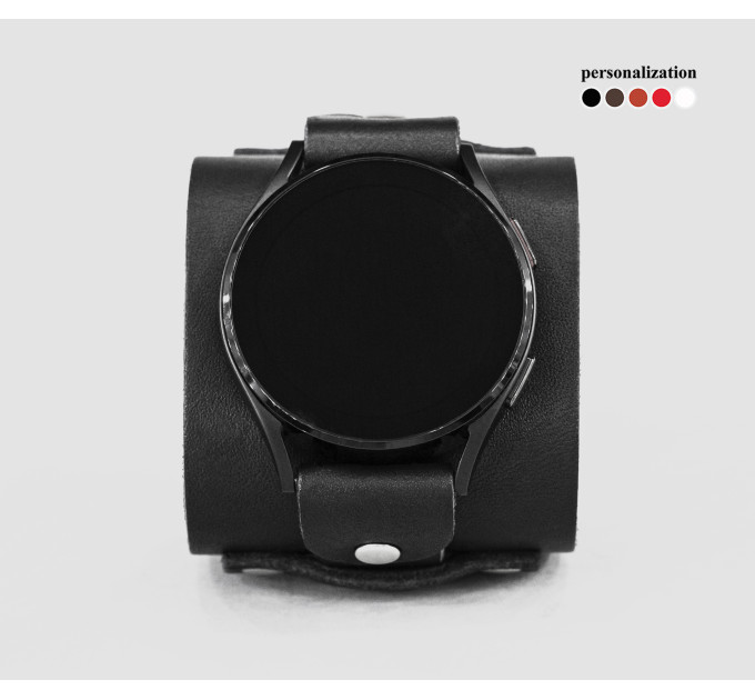 Шкіряний ремінець для Samsung та інших Смарт годинників, 2330