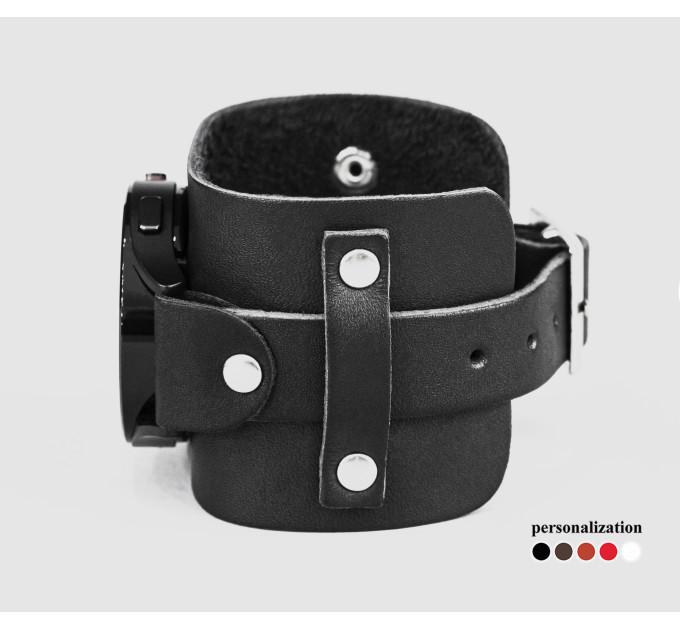 Шкіряний ремінець для Samsung та інших Смарт годинників, 2330