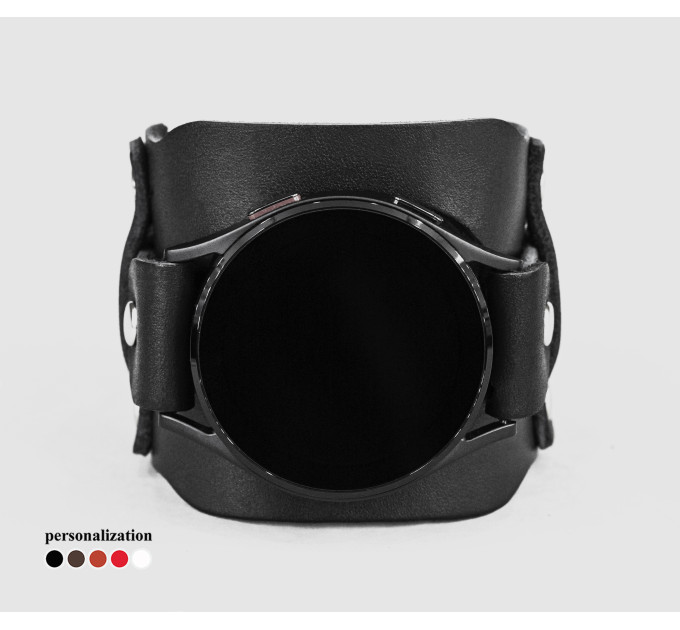 Шкіряний ремінець для Samsung та інших Смарт годинників, 2335