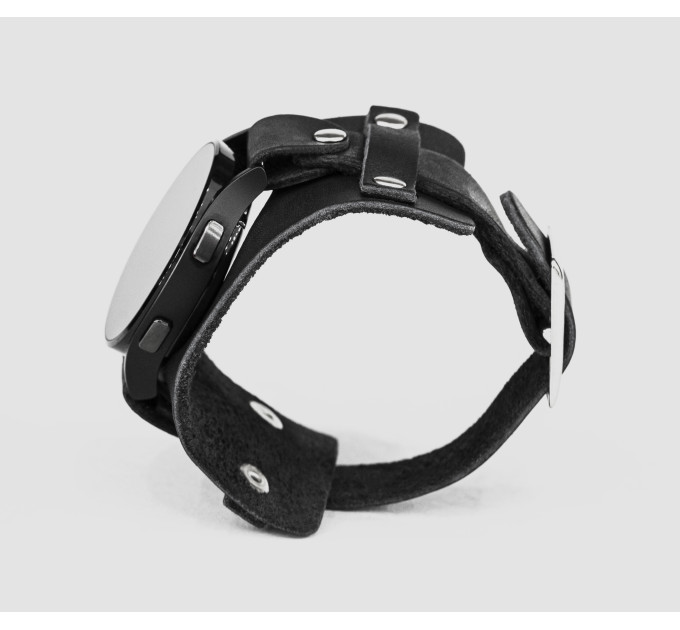 Шкіряний ремінець для Samsung та інших Смарт годинників, 2335