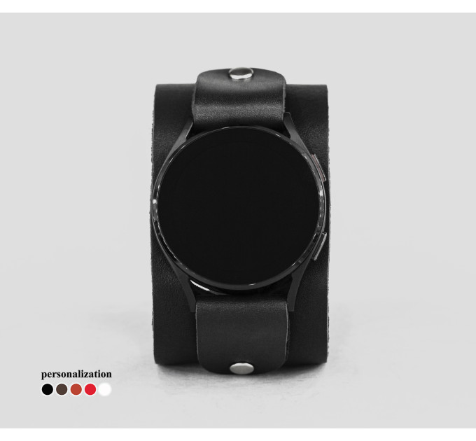 Шкіряний ремінець для Samsung та інших Смарт годинників, 2362