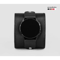 Шкіряний ремінець для Samsung та інших Смарт годинників, 2363ст