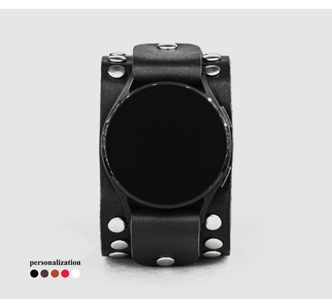 Шкіряний ремінець для Samsung та інших Смарт годинників, 2364