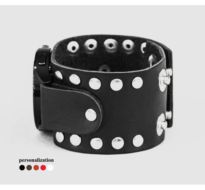 Шкіряний ремінець для Samsung та інших Смарт годинників, 2364