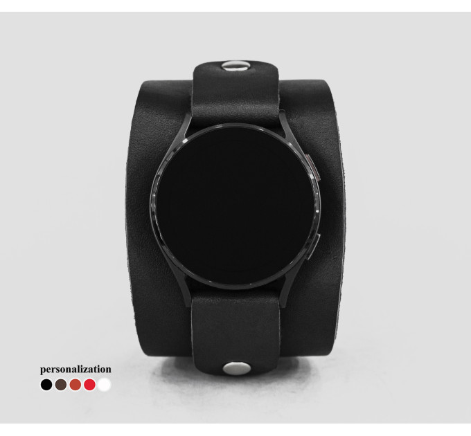 Шкіряний ремінець для Samsung та інших Смарт годинників, 2540