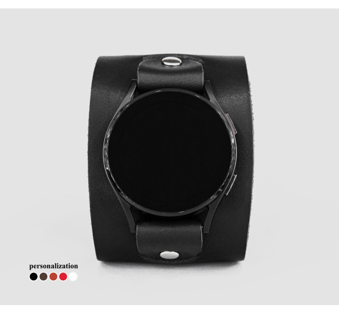 Шкіряний ремінець для Samsung та інших Смарт годинників, 2550