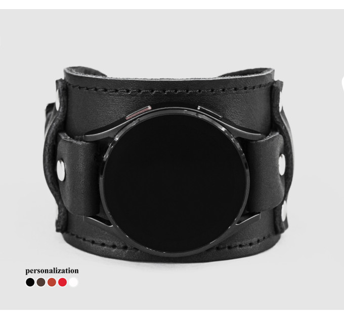 Шкіряний ремінець для Samsung та інших Смарт годинників, 2552ст