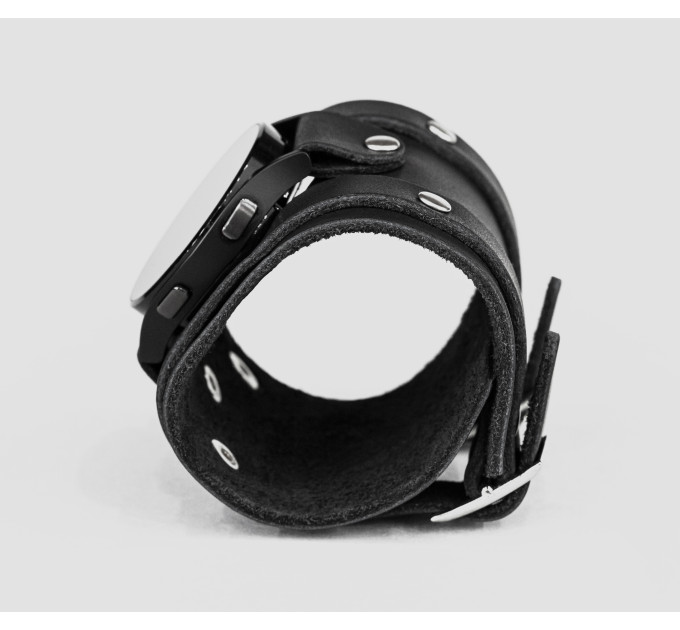 Шкіряний ремінець для Samsung та інших Смарт годинників, 2715