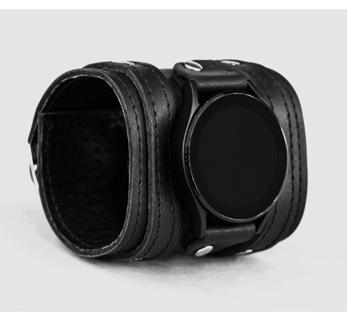 Шкіряний ремінець для Samsung та інших Смарт годинників, 2715ст