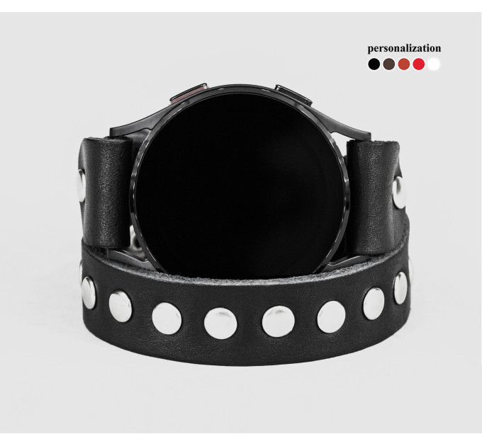 Шкіряний ремінець для Samsung та інших Смарт годинників, 2820