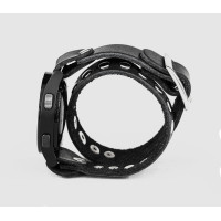 Шкіряний ремінець для Samsung та інших Смарт годинників, 2820