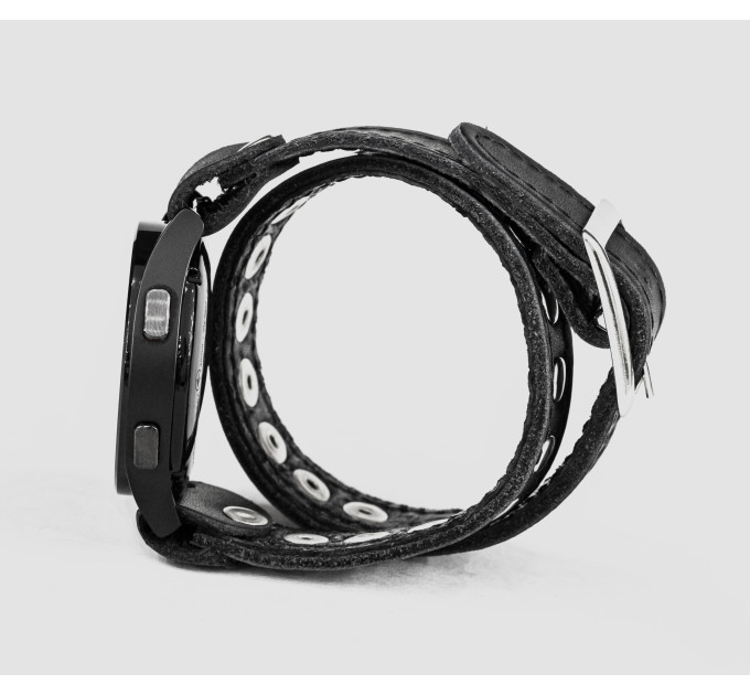 Шкіряний ремінець для Samsung та інших Смарт годинників, 2820ст